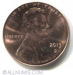 Image #1 of 1 Cent 2013 D