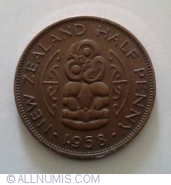 1/2 Penny 1958