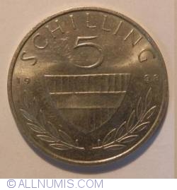 Image #2 of 5 Shillings 1998