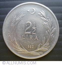 2 1/2 Lira 1963