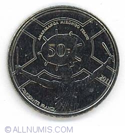 Image #2 of 50 Francs 2011