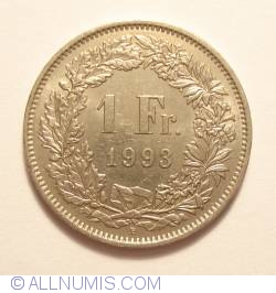 Image #1 of 1 Franc 1993