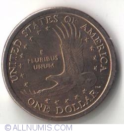 Image #2 of 1 dollar Sacagawea 2005 D