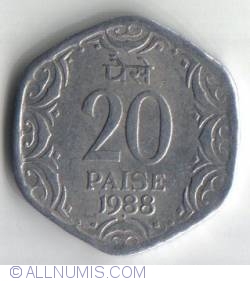 Image #1 of 20 Paise 1988 (B)