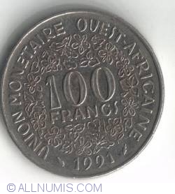 100 Francs 1991