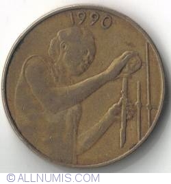 25 Francs 1990