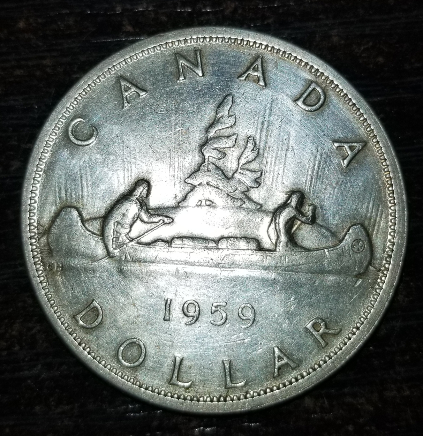 1 Dollar 1959, Elizabeth II (1953-2022) - Canada - Coin - 44484