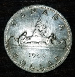 Image #2 of 1 Dollar 1959