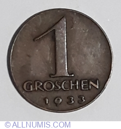 Image #1 of 1 Groschen 1933