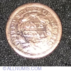 Braided Hair Cent 1845