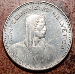 Image #1 of 5 Francs 2008