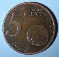 Image #1 of 5 Euro Cent 2011 F