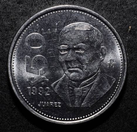 50 Pesos 1992, United Mexican States (1991-2000) - Mexico - Coin - 32879