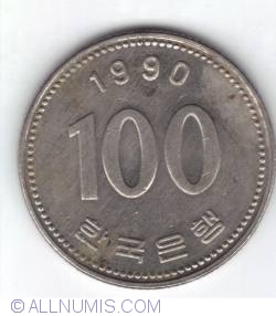 Image #1 of 100 Won 1990