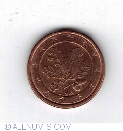 Image #2 of 1 Euro Cent 2011 J