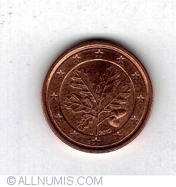 1 Euro Cent 2012 J