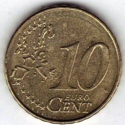Image #1 of 10 Euro Cenţi 2002 F