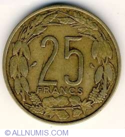 25 Francs 1972