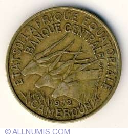 Image #2 of 25 Francs 1972