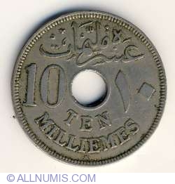 Image #1 of 10 Milliemes 1917 H (AH 1335)