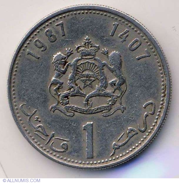 1-dirham-1987-ah-1407-hassan-ii-1961-1999-morocco-coin-1775