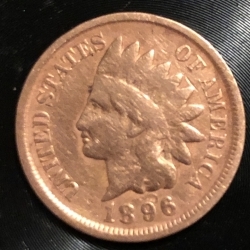 Image #1 of Indian Head Cent 1896