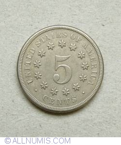 Image #2 of Shield Nickel 1868