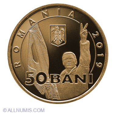 Romanian Coin 50 Bani | Queen Maria | King Ferdinand I | Romania | 2019