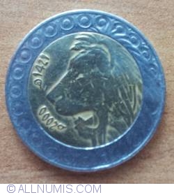 Image #1 of 20 Dinars 2000 (AH1421)