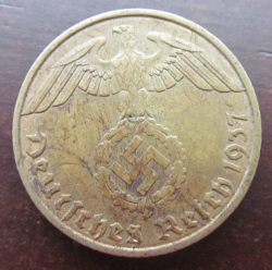 Image #2 of 10 Reichspfennig 1937 A