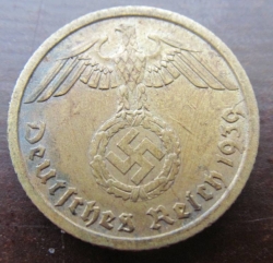 Image #2 of 10 Reichspfennig 1939 B
