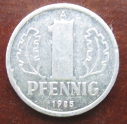 Image #1 of 1 Pfennig 1985 A