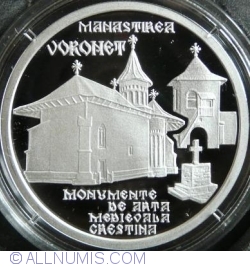 10 Lei 2008 - Christian Feudal Art Monuments - Voroneţ Monastery