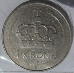 Image #2 of 1 Krone 1981