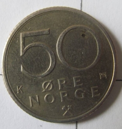 Image #2 of 50 Øre 1975