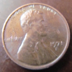 Image #2 of 1 Cent 1971 S