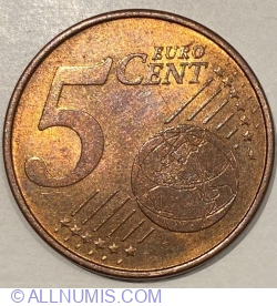 Image #1 of 5 Euro Cent 2020 F