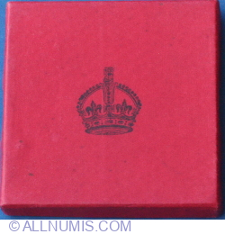 1 Crown 1935 - Jubileul de Argint- Specimen in cutie