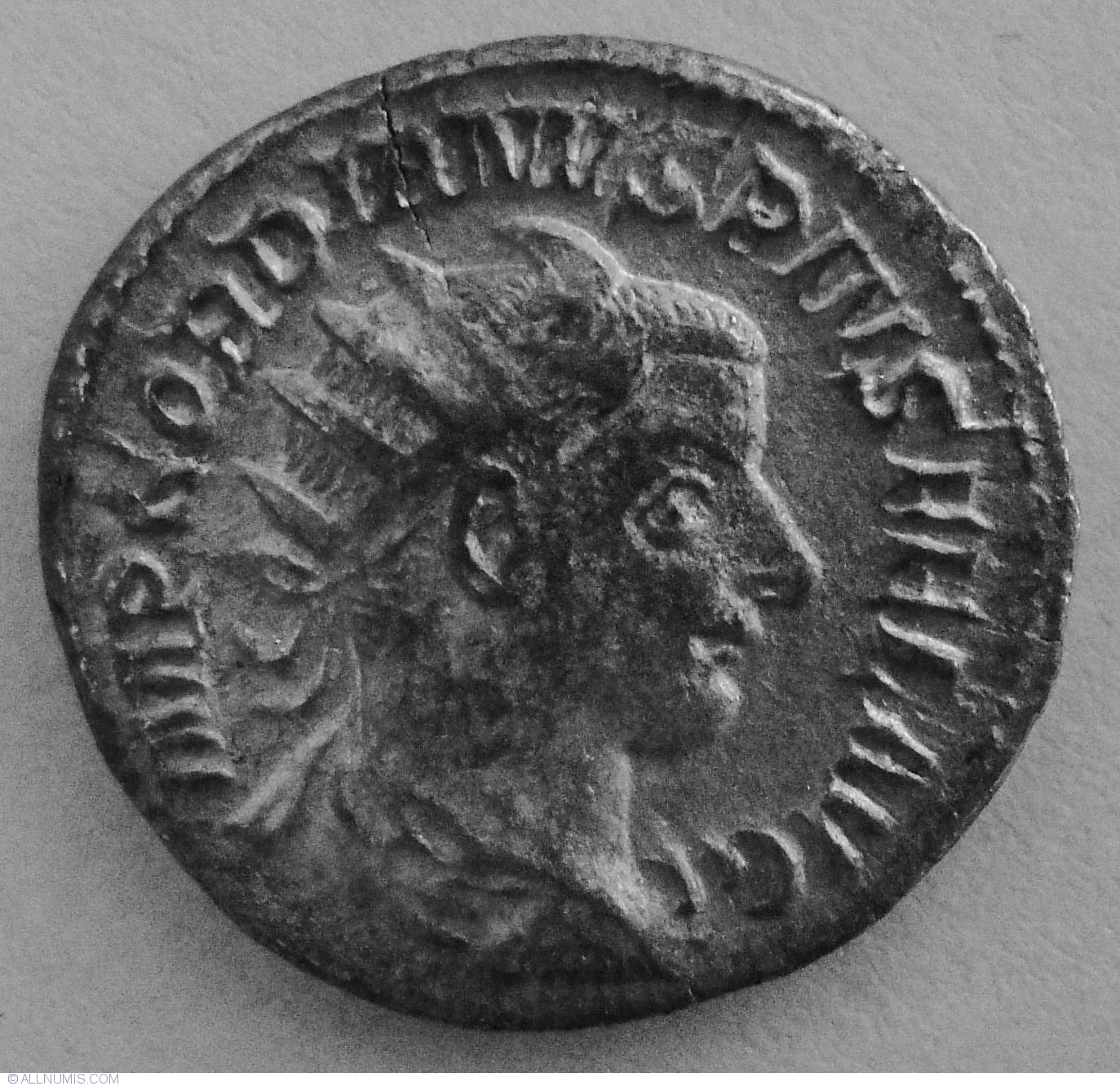 Silver Antoninian Gordian III (238-244) - Hercule, Gordian III (238-244 ...