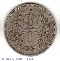 1 coroana 1897