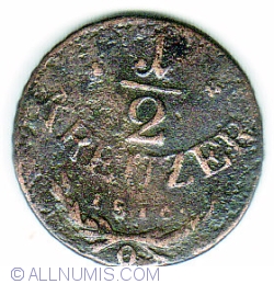Image #1 of 1/2 kreuzer 1816 O