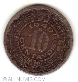 Image #1 of 10 Centavos 1940