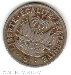 Image #1 of 5 Centimes 1949