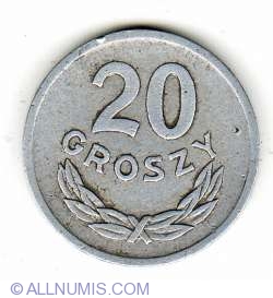 Image #1 of 20 Groszy 1973 - Cu semnul monetariei