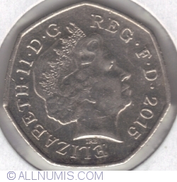 Image #1 of 50 Pence 2015