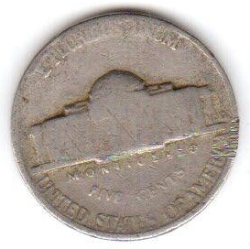 Image #2 of Jefferson Nickel 1956
