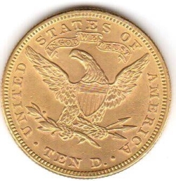 Image #1 of Eagle 10 Dolari 1895