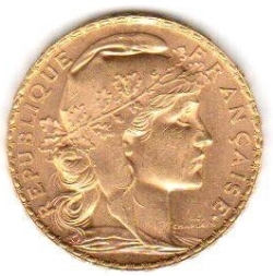 Image #2 of 20 Francs 1910