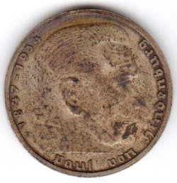 5 Reichsmark 1939 B
