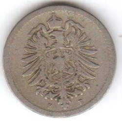 5 Pfennig 1876 F